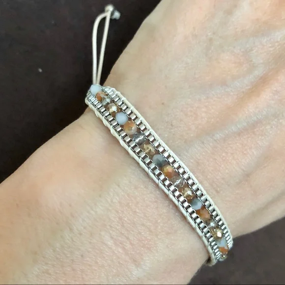 ⚡️2 for $15 Bohemian Weave Rope Crystal Bracelet - Picture 3 of 4